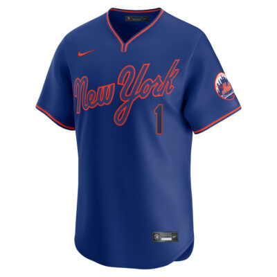 Alternative view of Jeff McNeil New York Mets Royal Blue Alternate Limited Jersey - All Stitched