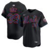 Edwin Diaz New York Mets Black Alternate Limited Jersey - All Stitched
