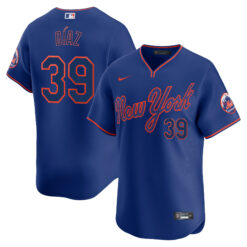 Edwin Diaz New York Mets Royal Blue Alternate Limited Jersey - All Stitched