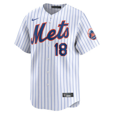 Alternative view of Darryl Strawberry New York Mets White Home Limited Jersey - All Stitched