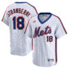 Darryl Strawberry New York Mets White Cooperstown Collection Limited Jersey - All Stitched