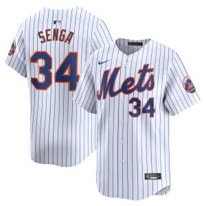 Kodai Senga New York Mets White Home Limited Jersey - All Stitched