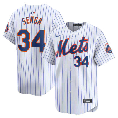 Kodai Senga New York Mets White Home Limited Jersey - All Stitched