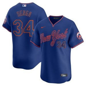 Kodai Senga New York Mets Royal Blue Alternate Limited Jersey - All Stitched