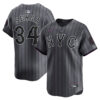 Kodai Senga New York Mets Dark Grey City Connect Limited Jersey - All Stitched