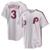 Bryce Harper Philadelphia Phillies White Cooperstown Limited Jersey - All Stitched