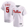 Bryson Stott Philadelphia Phillies White Home Limited Jersey - All Stitched