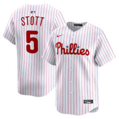 Bryson Stott Philadelphia Phillies White Home Limited Jersey - All Stitched