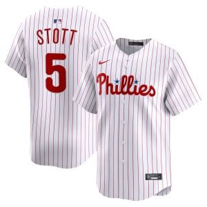 Bryson Stott Philadelphia Phillies White Home Limited Jersey - All Stitched