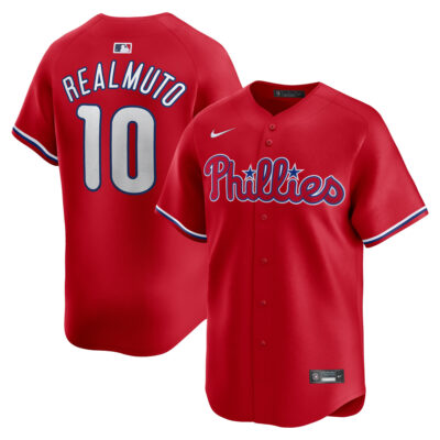 JT Realmuto Philadelphia Phillies Red Alternate Limited Jersey - All Stitched