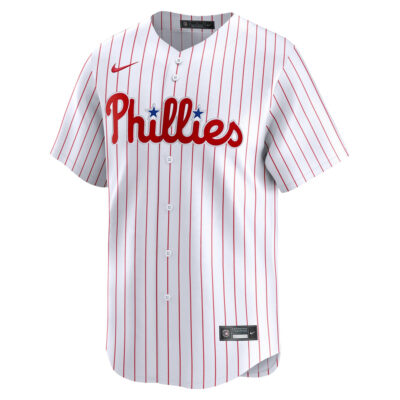Alternative view of Kyle Schwarber Philadelphia Phillies White Home Limited Jersey - All Stitched