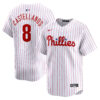 Nick Castellanos Philadelphia Phillies White Home Limited Jersey - All Stitched