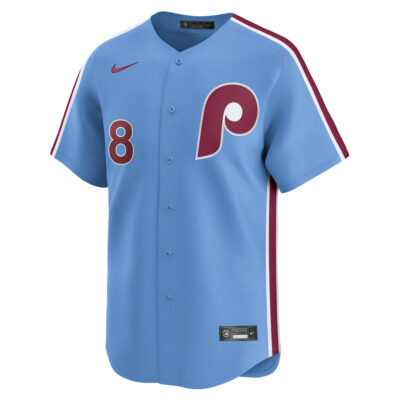 Alternative view of Nick Castellanos Philadelphia Phillies Light Blue Alternate Limited Jersey - All Stitched