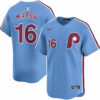 Brandon Marsh Philadelphia Phillies Light Blue Alternate Limited Jersey - All Stitched
