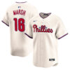 Brandon Marsh Philadelphia Phillies Cream Alternate Limited Jersey - All Stitched