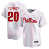 Mike Schmidt Philadelphia Phillies White Home Limited Jersey - All Stitched