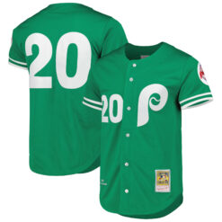 Mike Schmidt Philadelphia Phillies Green Cooperstown Limited Jersey - All Stitched