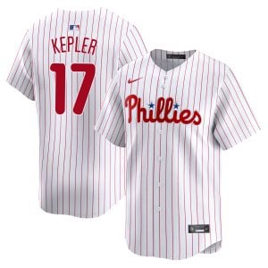 Max Kepler Philadelphia Phillies White Home Limited Jersey - All Stitched