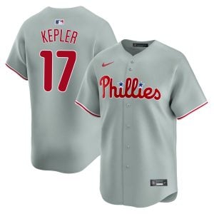 Max Kepler Philadelphia Phillies Grey Road Limited Jersey - All Stitched