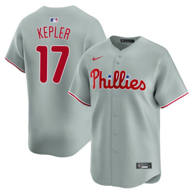 Max Kepler Philadelphia Phillies Grey Road Limited Jersey - All Stitched