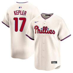 Max Kepler Philadelphia Phillies Cream Alternate Limited Jersey - All Stitched