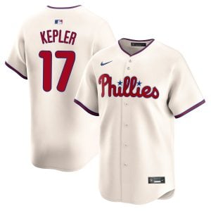 Max Kepler Philadelphia Phillies Cream Alternate Limited Jersey - All Stitched