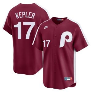Max Kepler Philadelphia Phillies Red Cooperstown Limited Jersey - All Stitched