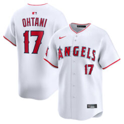 Shohei Ohtani Los Angeles Angels White Home Limited Jersey - All Stitched