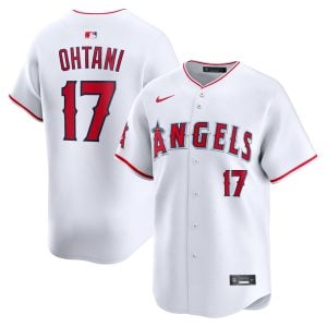 Shohei Ohtani Los Angeles Angels White Home Limited Jersey - All Stitched
