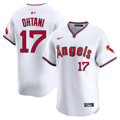 Shohei Ohtani Los Angeles Angels White Alternate Limited Jersey - All Stitched