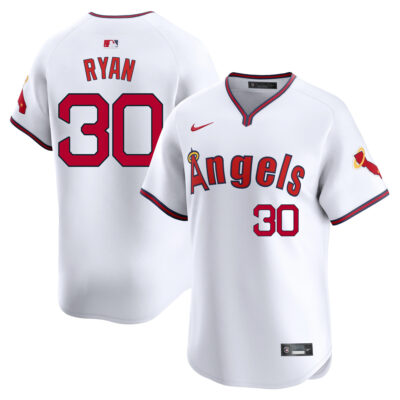 Nolan Ryan Los Angeles Angels White Alternate Limited Jersey - All Stitched