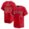 Nolan Ryan Los Angeles Angels Red Alternate Limited Jersey - All Stitched