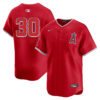 Nolan Ryan Los Angeles Angels Red Alternate Limited Jersey - All Stitched