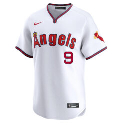 Alternative view of Zach Neto Los Angeles Angels White Alternate Limited Jersey - All Stitched