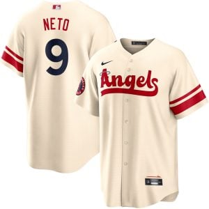 Zach Neto Los Angeles Angels Natural City Connect Limited Jersey - All Stitched