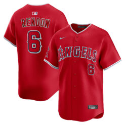 Anthony Rendon Los Angeles Angels Red Alternate Limited Jersey - All Stitched