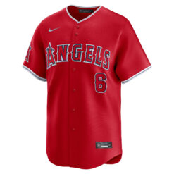Alternative view of Anthony Rendon Los Angeles Angels Red Alternate Limited Jersey - All Stitched