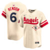 Anthony Rendon Los Angeles Angels Natural City Connect Limited Jersey - All Stitched