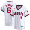 Anthony Rendon Los Angeles Angels White Cooperstown Limited Jersey - All Stitched