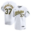 Tyler Soderstrom Oakland Athletics White Home Limited Jersey - All Stitched