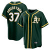 Tyler Soderstrom Oakland Athletics Green Alternate Jersey - All Stitched