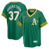 Tyler Soderstrom Oakland Athletics Green Cooperstown Collection Jersey - All Stitched