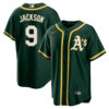 Reggie Jackson Oakland Athletics Green Alternate Jersey - All Stitched