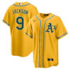 Reggie Jackson Oakland Athletics Gold Alternate Jersey - All Stitched