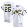 Mark McGwire Oakland Athletics White Home Limited Jersey - All Stitched