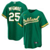 Mark McGwire Oakland Athletics Green Alternate Jersey - All Stitched