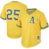Mark McGwire Oakland Athletics Gold Throwback Jersey - All Stitched