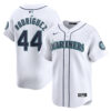 Julio Rodriguez Seattle Mariners White Home Limited Jersey - All Stitched