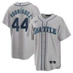 Julio Rodriguez Seattle Mariners Grey Road Jersey - All Stitched
