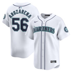Randy Arozarena Seattle Mariners White Home Limited Jersey - All Stitched